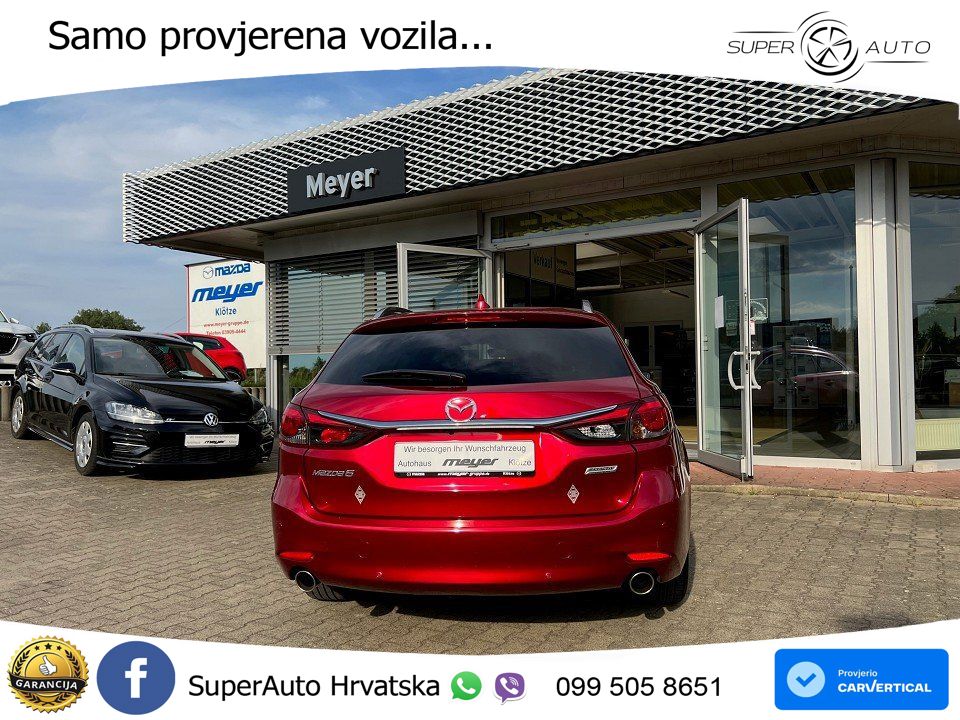 Mazda 6 Sport Combi 2.5 SKYACTIV-G (194 KS) SKYACTIV-Drive MATRIX+GR SJED+KAM