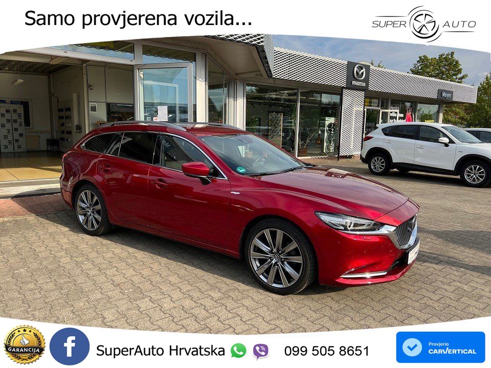 Mazda 6 Sport Combi 2.5 SKYACTIV-G (194 KS) SKYACTIV-Drive MATRIX+GR SJED+KAM