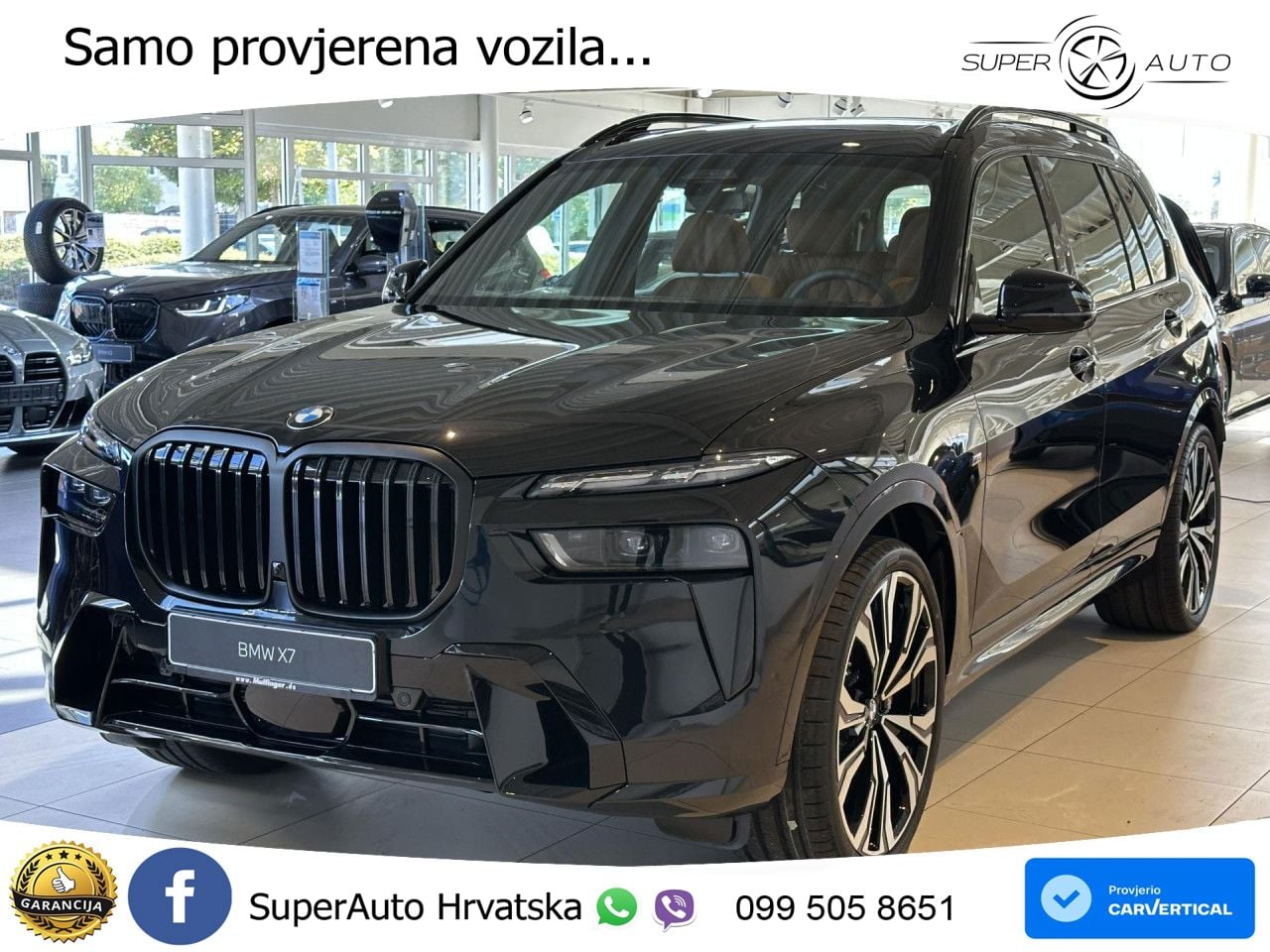BMW X7 40d (352 KS) xDrive Steptronic M Sport ACC+HEAD+4xGR SJED+360+PANO