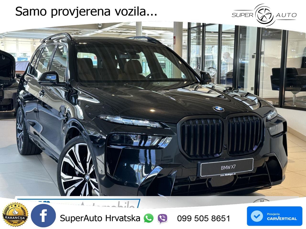 BMW X7 40d (352 KS) xDrive Steptronic M Sport ACC+HEAD+4xGR SJED+360+PANO