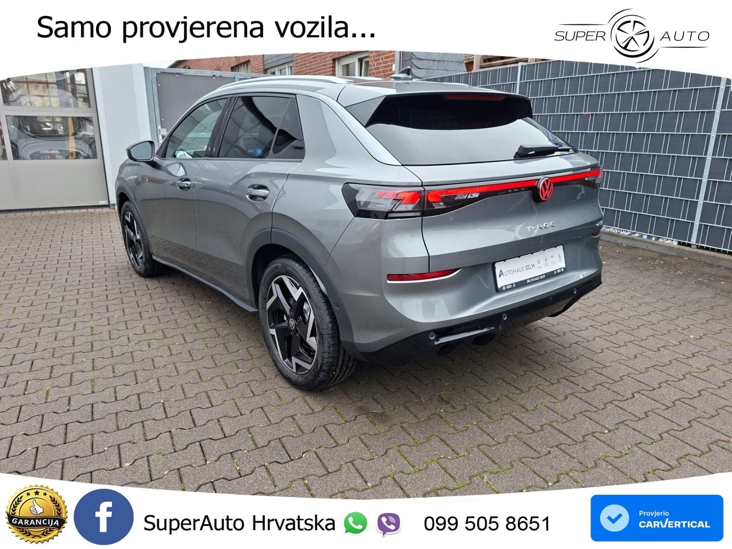 Volkswagen T-Roc 1.5 eTSI (150 KS)  DSG R-Line LED+GR SJED+ACC