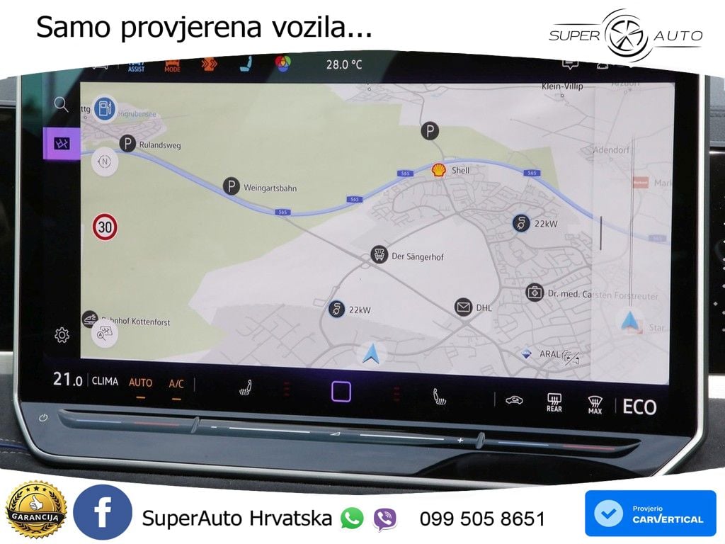 Volkswagen Passat Variant 1.5 TSI (272 KS) eHybrid DSG R-Line MATRIX+GR SJED+KAM