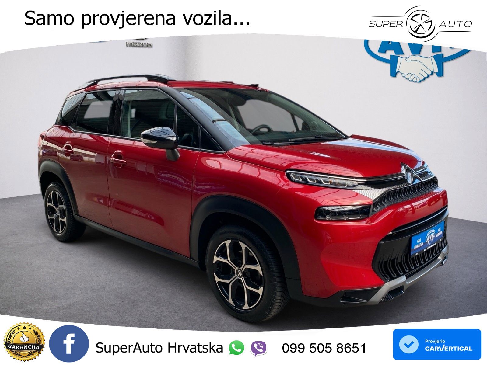 Citroen C3 Aircross 1.5 BlueHDi (110 KS) PLUS