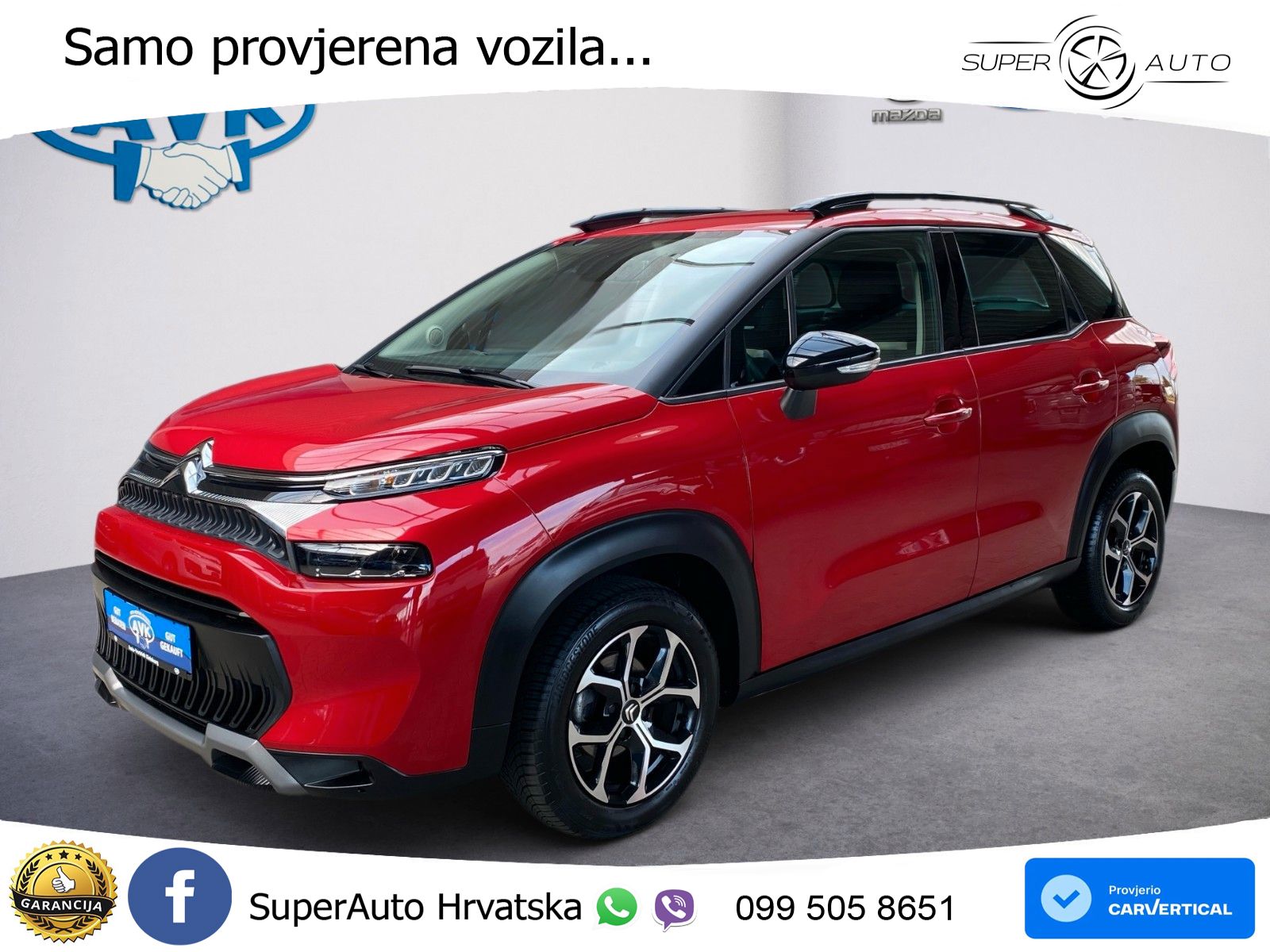 Citroen C3 Aircross 1.5 BlueHDi (110 KS) PLUS