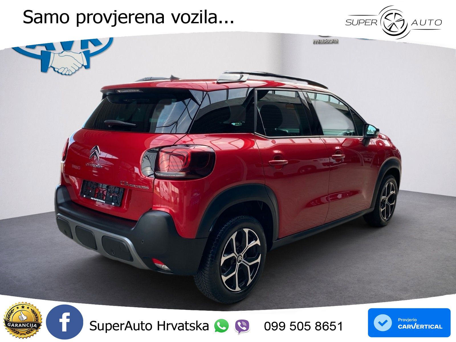 Citroen C3 Aircross 1.5 BlueHDi (110 KS) PLUS