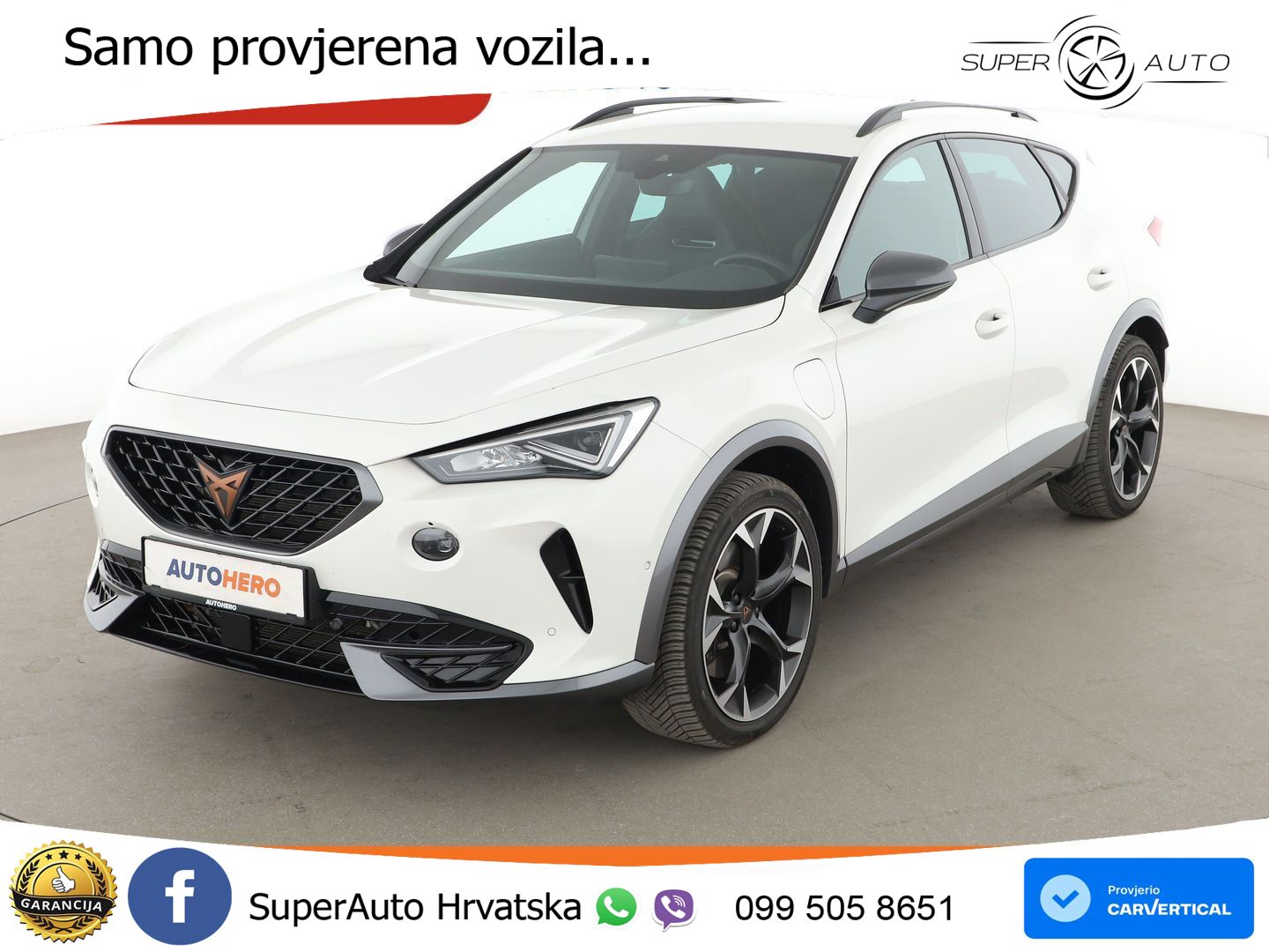 Cupra Formentor 1.4 TSI (245 KS) e-Hybrid DSG VZ LED+GR SJED+ACC