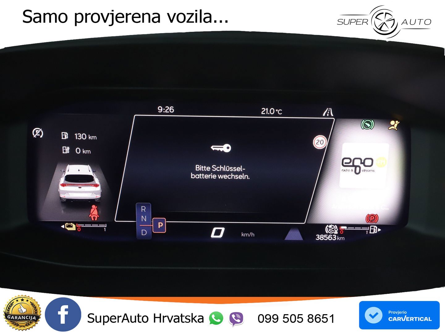 Cupra Formentor 1.4 TSI (245 KS) e-Hybrid DSG VZ LED+GR SJED+ACC