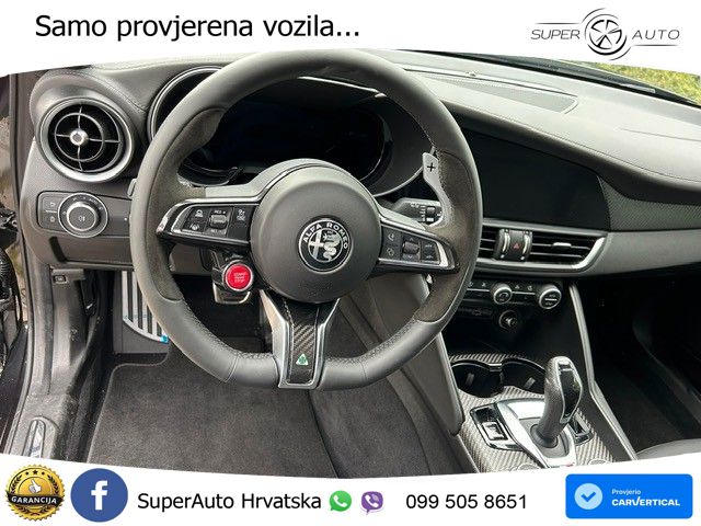 Alfa Romeo Giulia Quadrifoglio 2.9 V6 Bi-Turbo (520 KS) Automatic LED+GR SJED+ACC