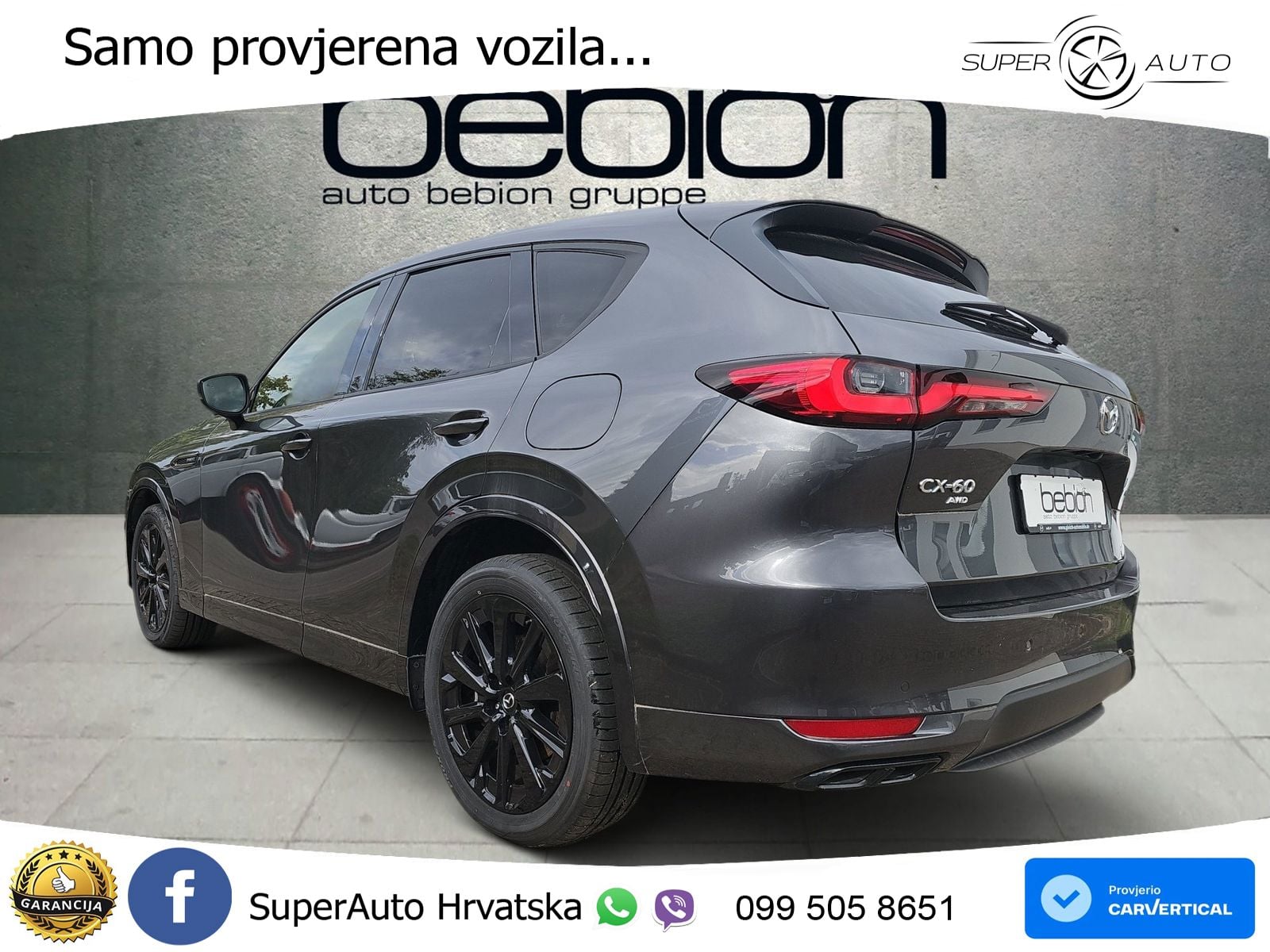 Mazda CX-60 2.5 e-Skyactiv (328 KS) AWD Automatic LED+GR SJED+ACC