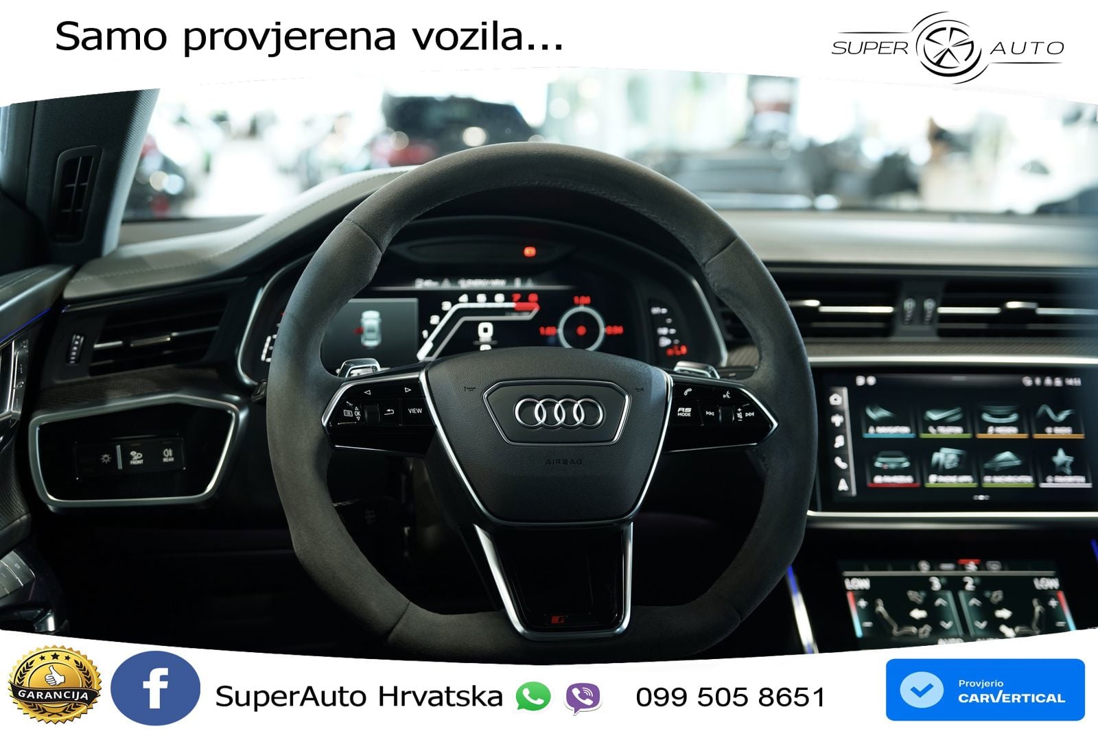 Audi RS7 4.0 TFSI V8 (600 KS) quattro tiptronic MATRIX+GR SJED+KAM