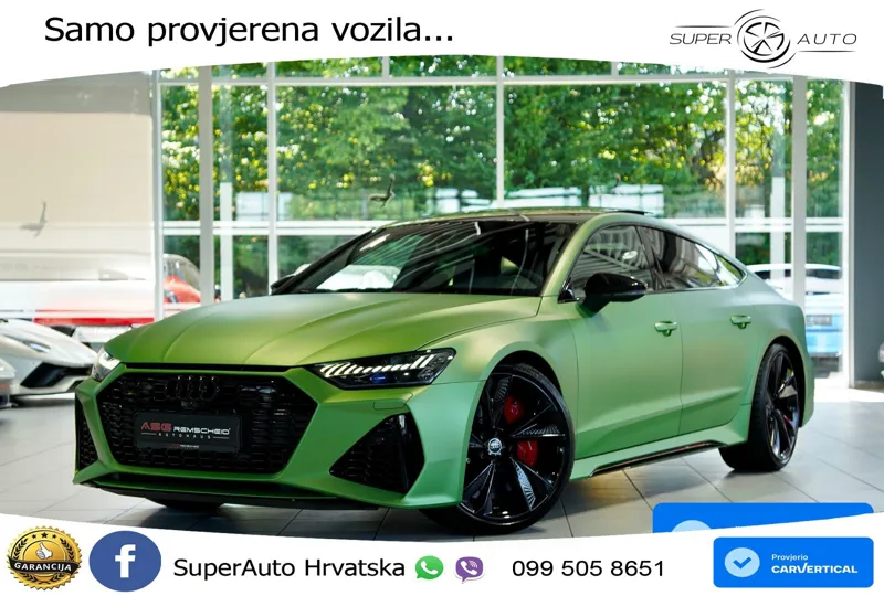 Audi RS7 4.0 TFSI V8 (600 KS) quattro tiptronic MATRIX+GR SJED+KAM