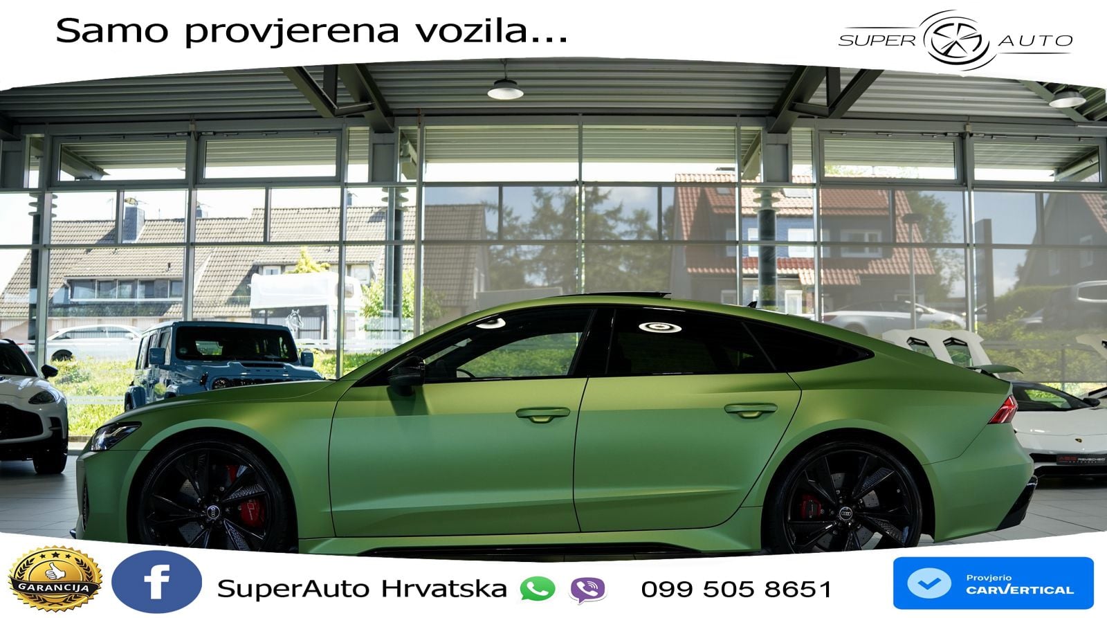 Audi RS7 4.0 TFSI V8 (600 KS) quattro tiptronic MATRIX+GR SJED+KAM
