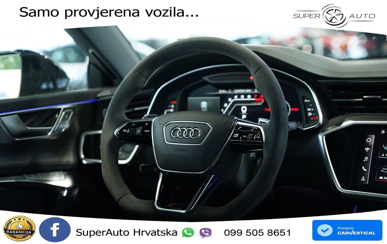 Audi RS7 4.0 TFSI V8 (600 KS) quattro tiptronic MATRIX+GR SJED+KAM