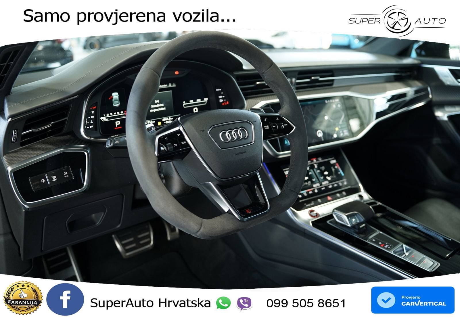 Audi RS7 4.0 TFSI V8 (600 KS) quattro tiptronic MATRIX+GR SJED+KAM