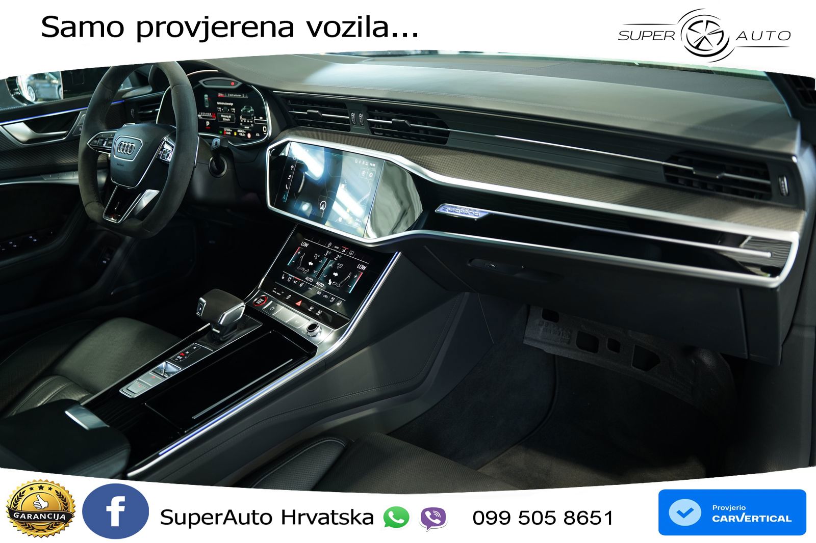 Audi RS7 4.0 TFSI V8 (600 KS) quattro tiptronic MATRIX+GR SJED+KAM