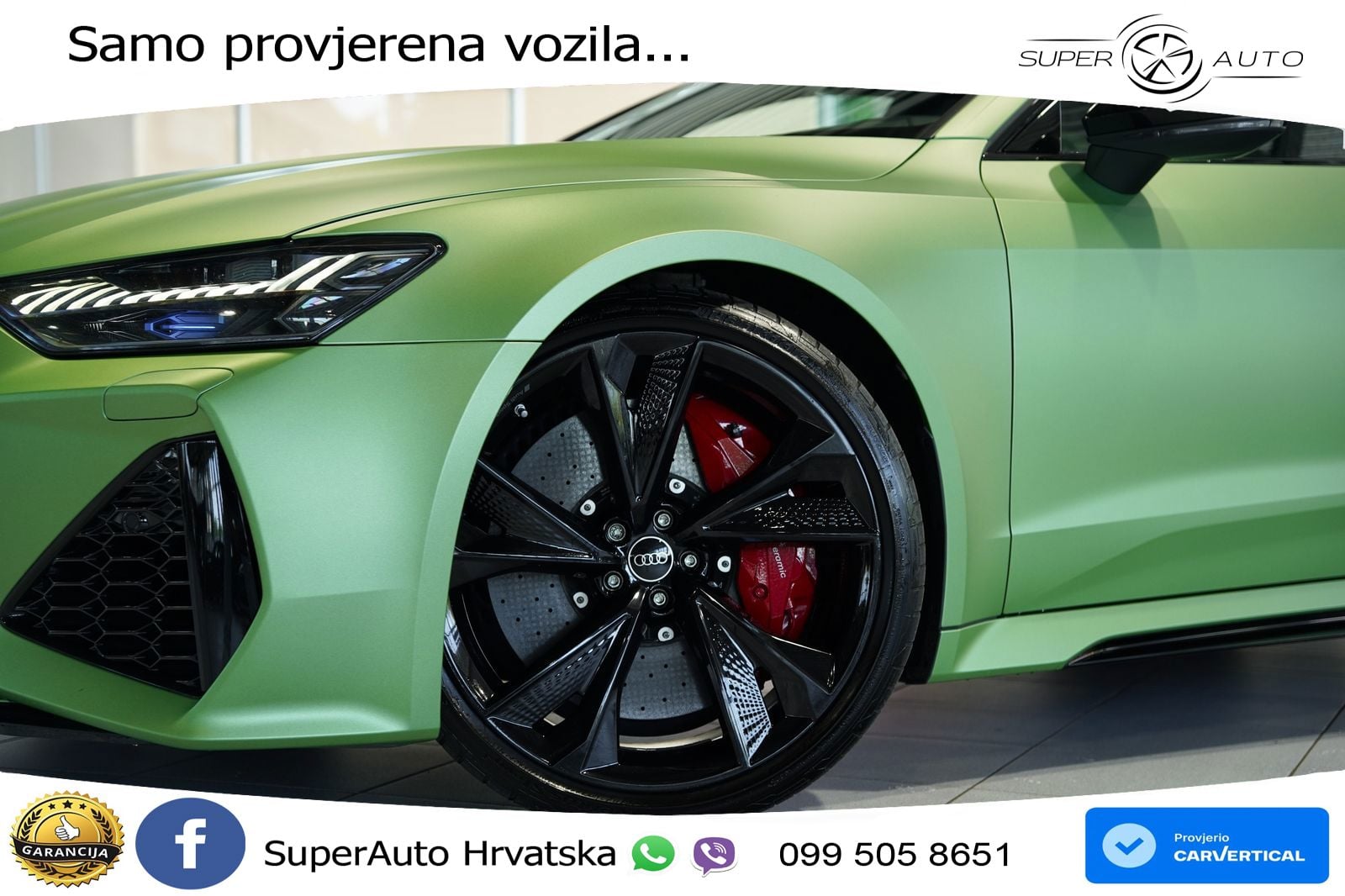 Audi RS7 4.0 TFSI V8 (600 KS) quattro tiptronic MATRIX+GR SJED+KAM