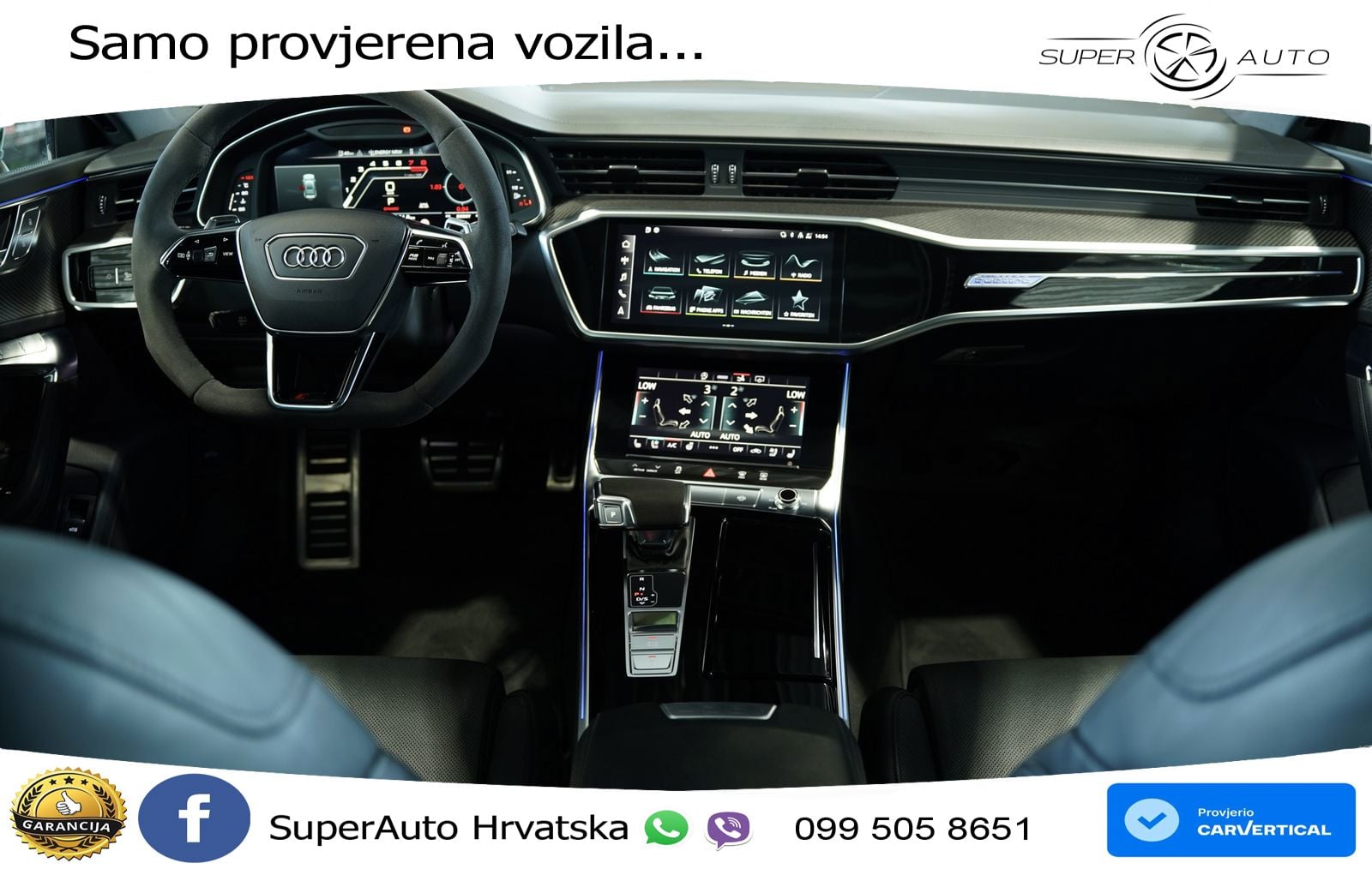 Audi RS7 4.0 TFSI V8 (600 KS) quattro tiptronic MATRIX+GR SJED+KAM