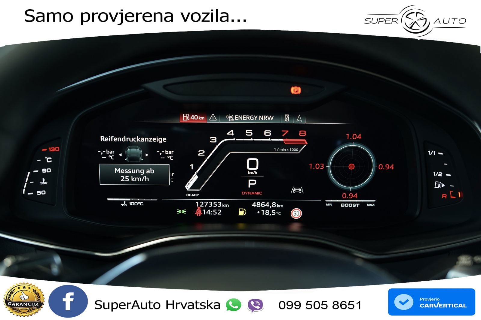 Audi RS7 4.0 TFSI V8 (600 KS) quattro tiptronic MATRIX+GR SJED+KAM