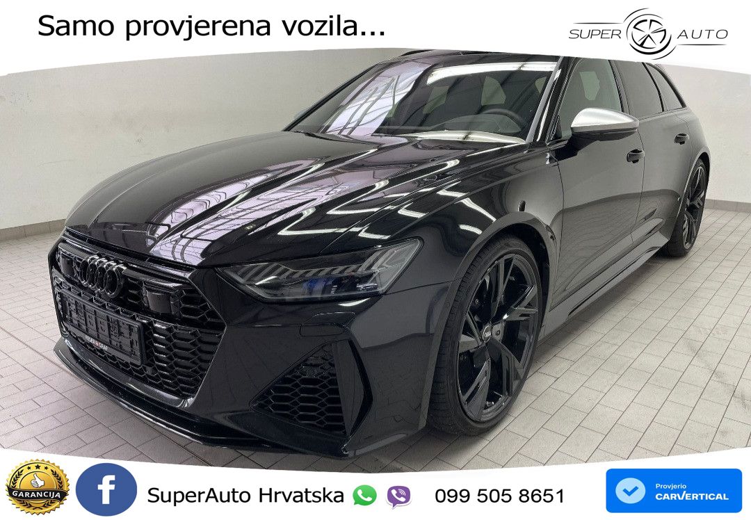 Audi RS6 Avant 4.0 TFSI V8 (600 KS) quattro Tiptronic LED+GR SJED+ACC