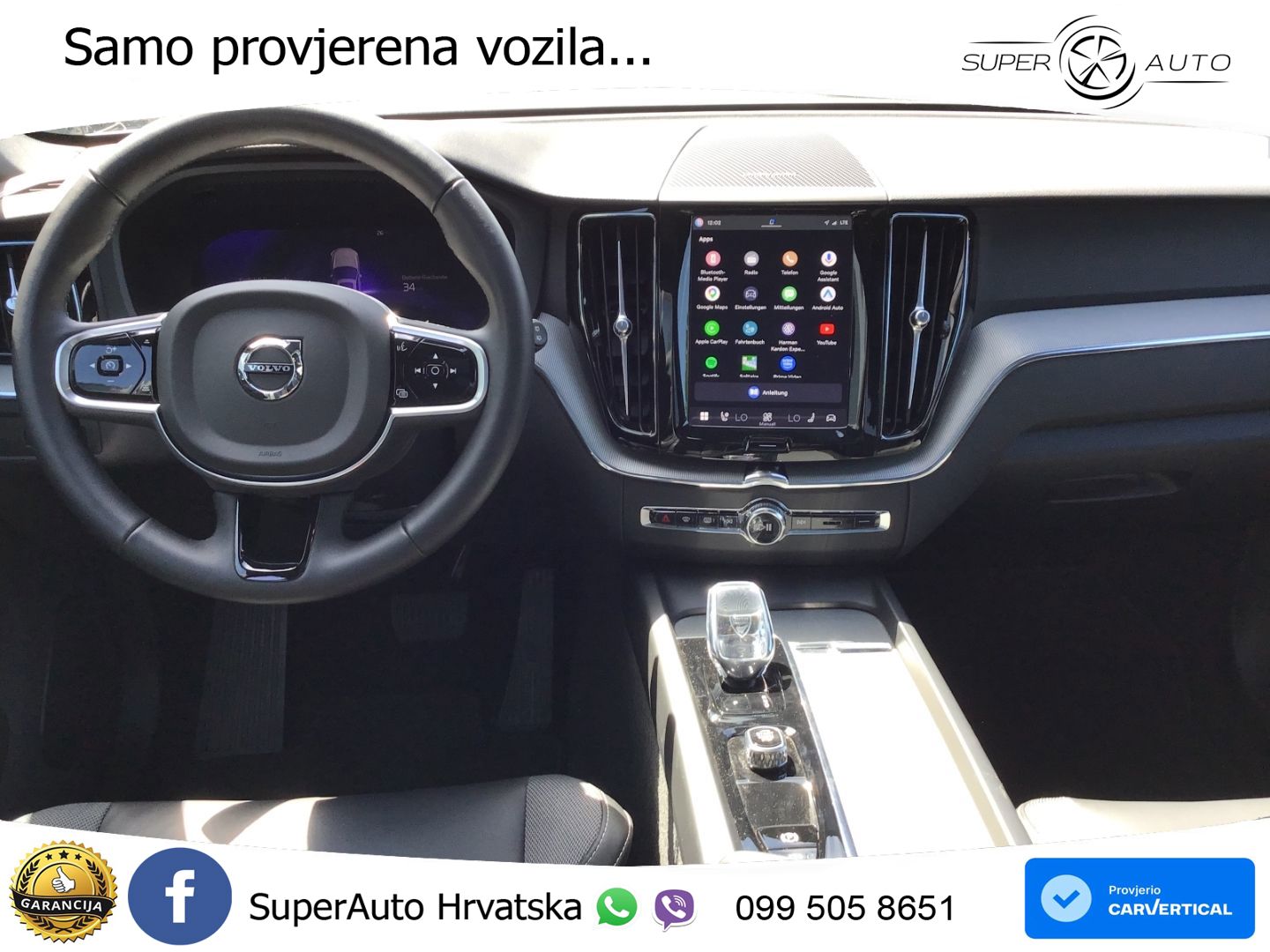 Volvo XC60 T6 AWD Geartronic ACC+GR SJED+360+PANO