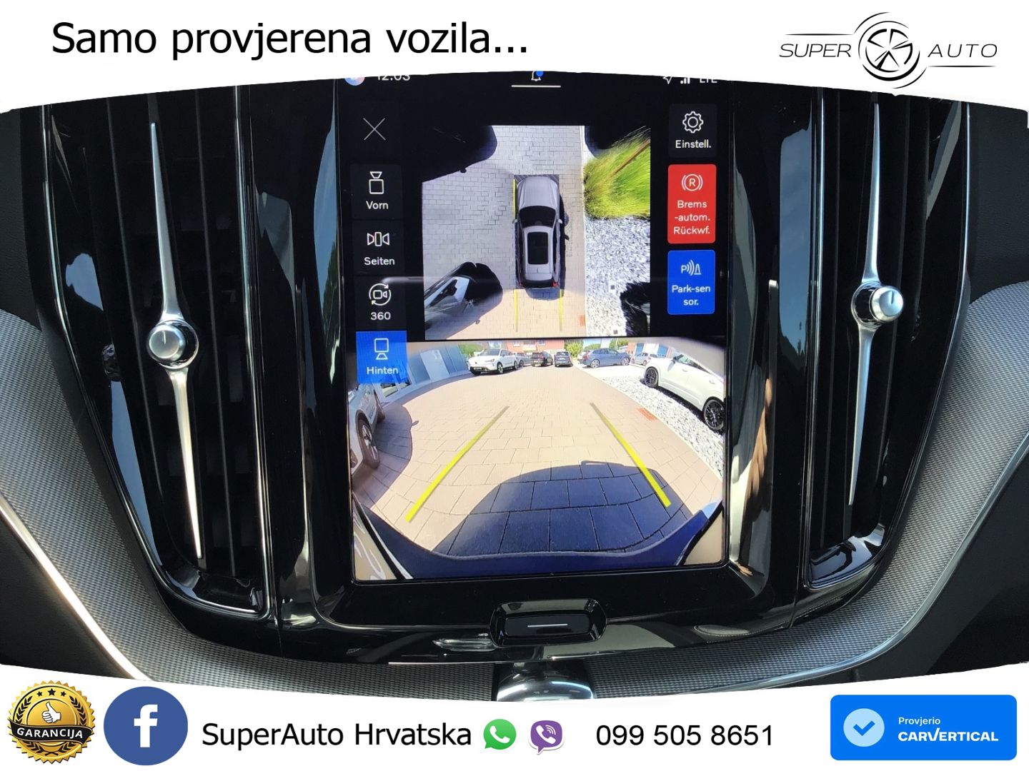Volvo XC60 T6 AWD Geartronic ACC+GR SJED+360+PANO