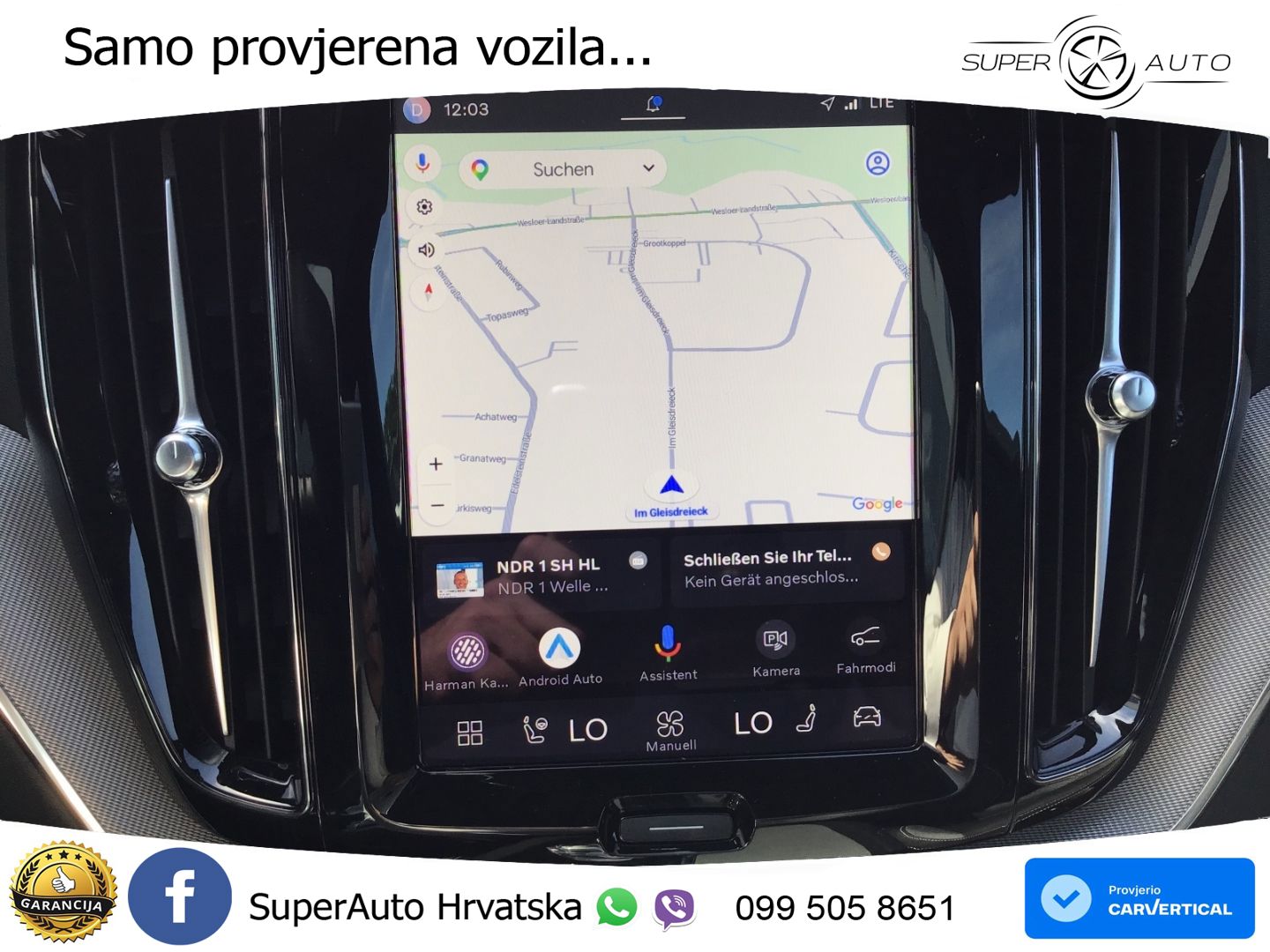Volvo XC60 T6 AWD Geartronic ACC+GR SJED+360+PANO