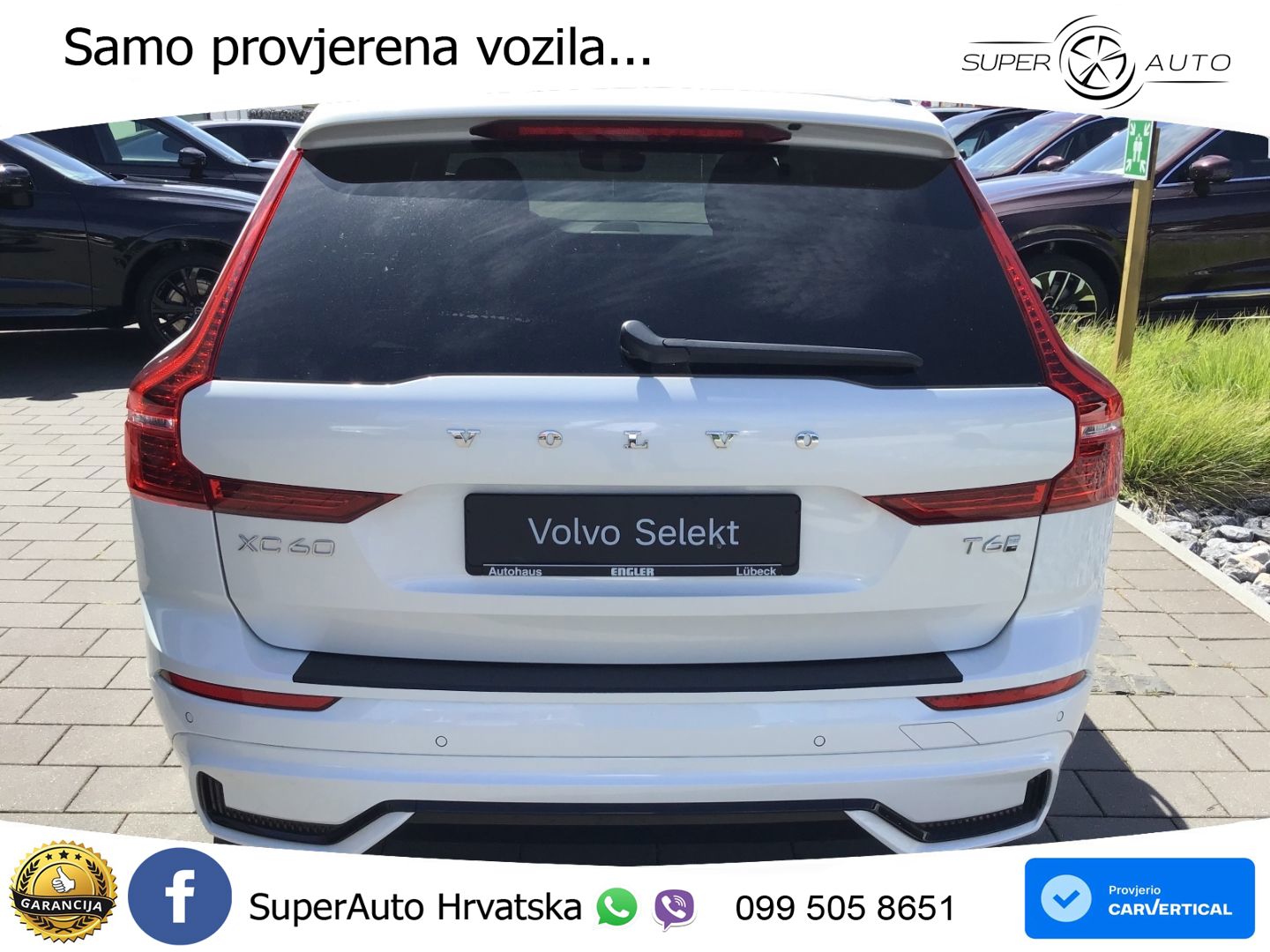 Volvo XC60 T6 AWD Geartronic ACC+GR SJED+360+PANO