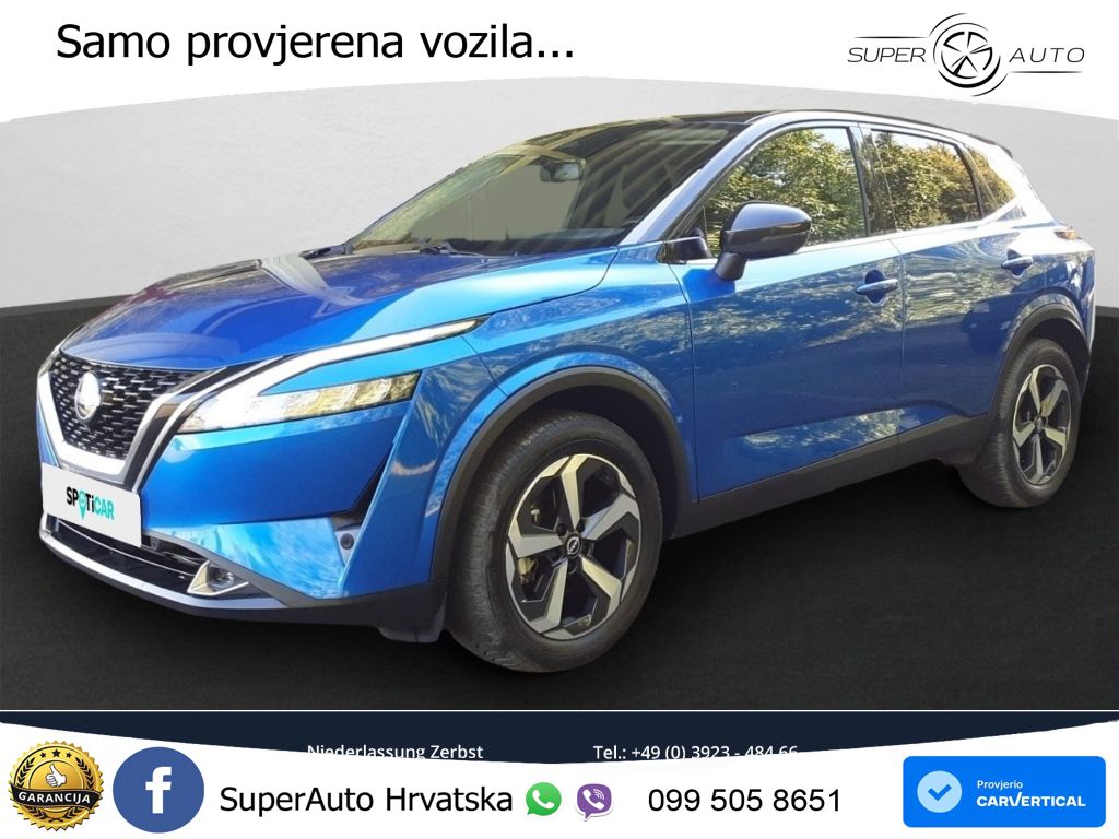 Nissan Qashqai 1.3 DIG-T (140 KS) N-Connecta LED+GR SJED+ACC
