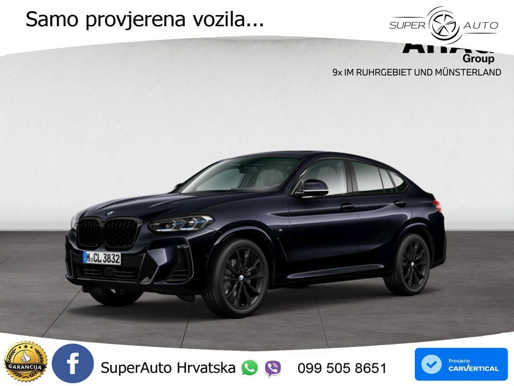 BMW X4 30d (286 KS) xDrive Steptronic M Sport LED+GR SJED+ACC