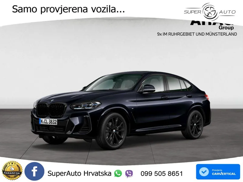 BMW X4 30d (286 KS) xDrive Steptronic M Sport LED+GR SJED+ACC