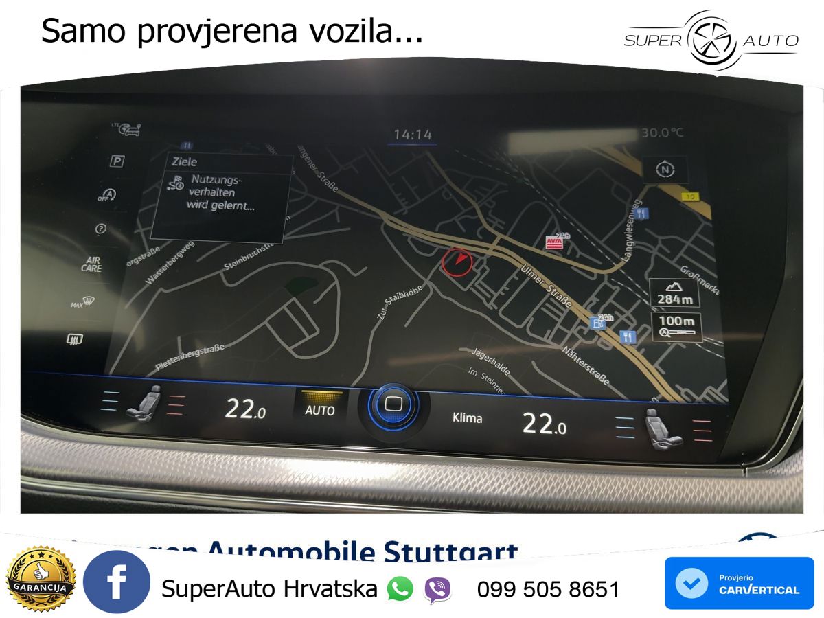 Volkswagen Touareg 3.0 V6 TDI (231 KS) 4MOTION Tiptronic R-Line ZRAČNI+ACC+GR SJED+KAM+PANO