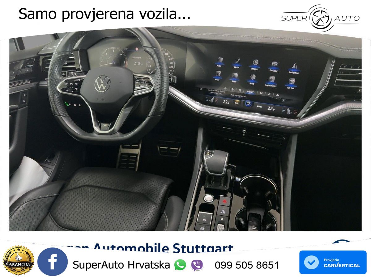 Volkswagen Touareg 3.0 V6 TDI (231 KS) 4MOTION Tiptronic R-Line ZRAČNI+ACC+GR SJED+KAM+PANO