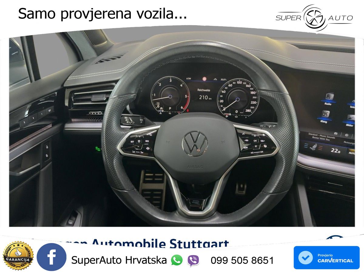 Volkswagen Touareg 3.0 V6 TDI (231 KS) 4MOTION Tiptronic R-Line ZRAČNI+ACC+GR SJED+KAM+PANO