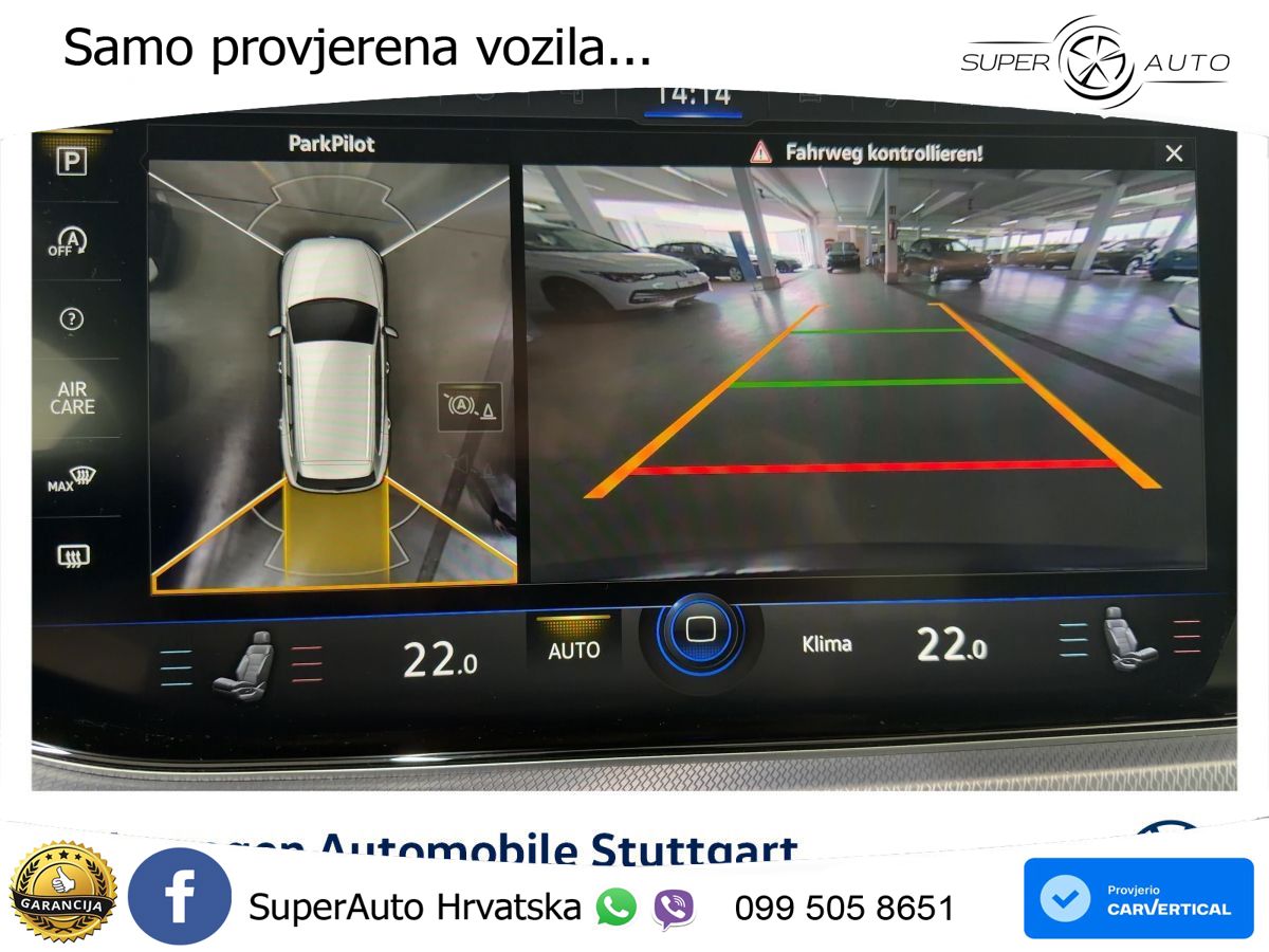 Volkswagen Touareg 3.0 V6 TDI (231 KS) 4MOTION Tiptronic R-Line ZRAČNI+ACC+GR SJED+KAM+PANO