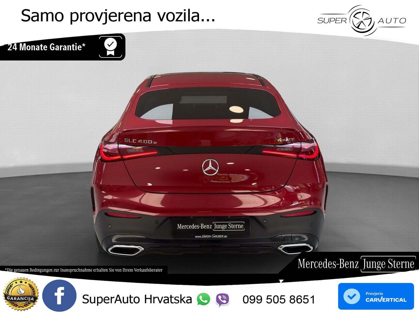 Mercedes GLC Coupe 400e (381 KS) 4MATIC 9G-TRONIC AMG ACC+HEAD+GR SJED+360+PANO