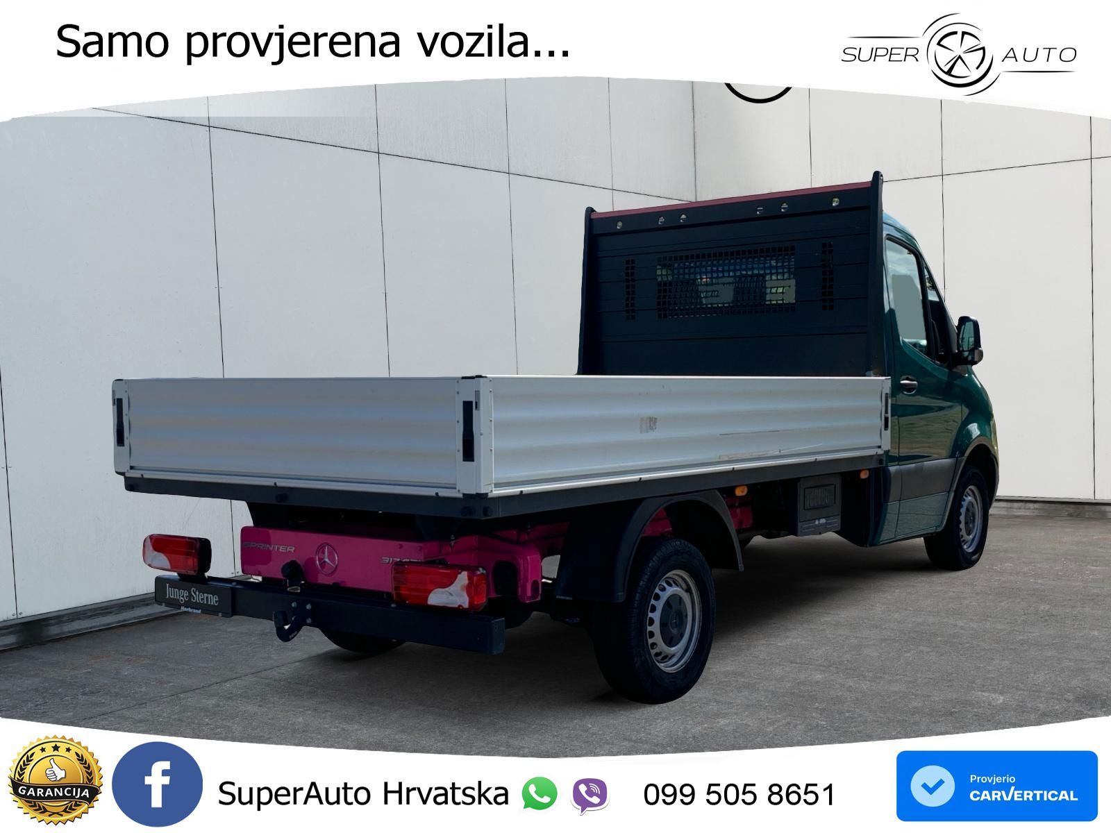 Mercedes-Benz Sprinter 317 *LED*AUTOMATIK*AHK 2,8*STANDHEIZ* 170 KS