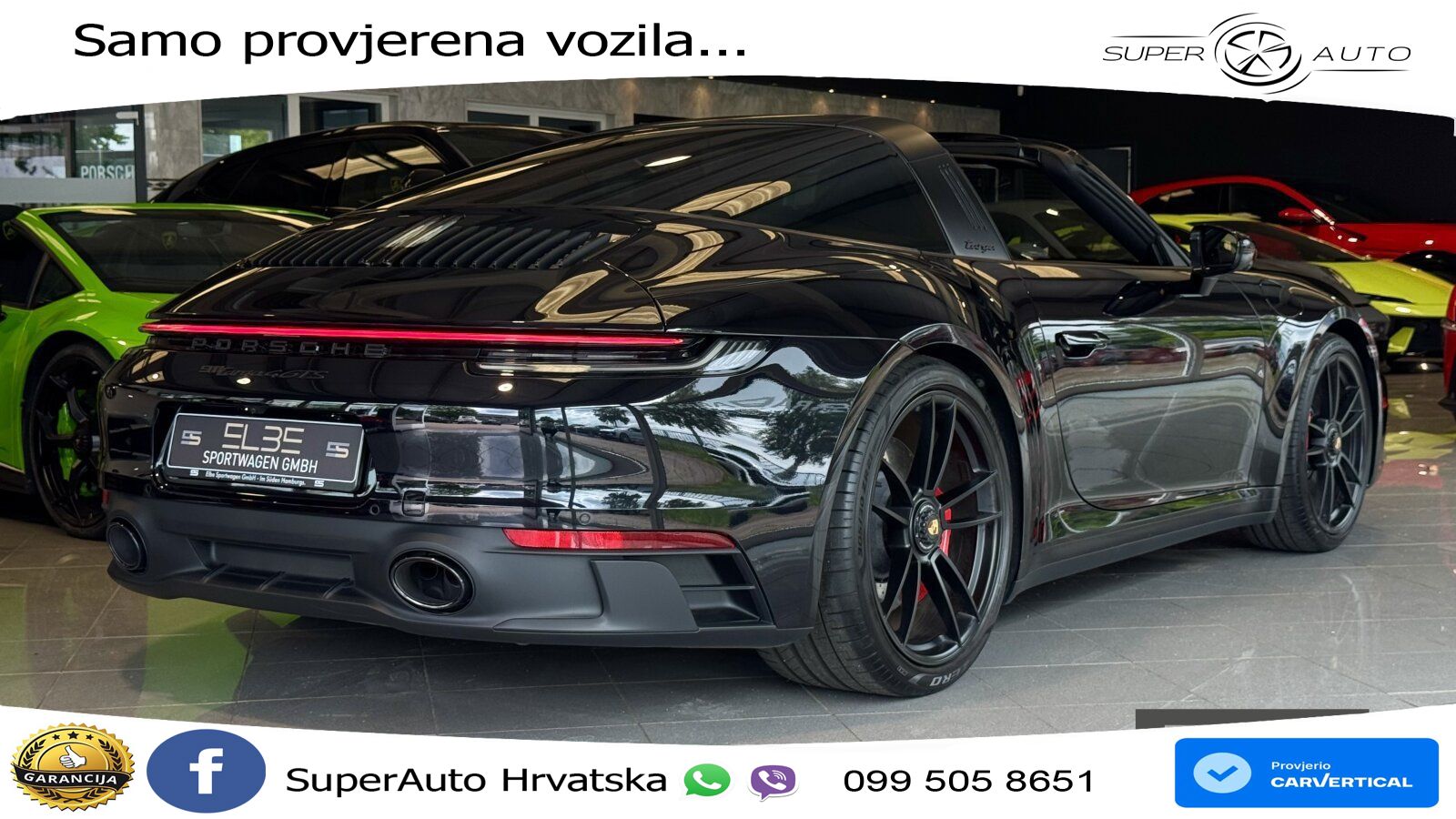 Porsche 911 Targa 4 GTS 3.0 (480 KS) PDK MATRIX+GR SJED+KAM