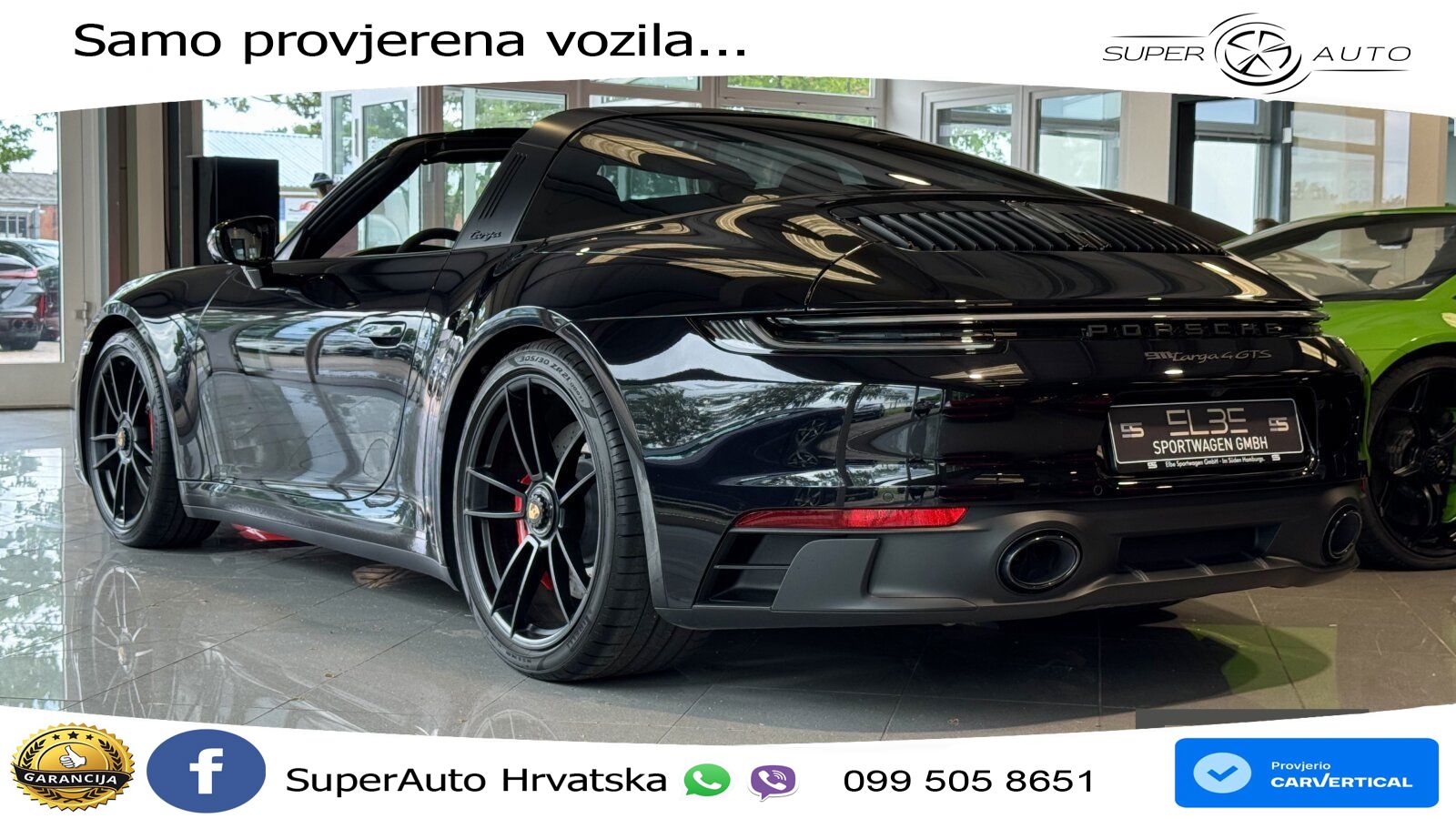 Porsche 911 Targa 4 GTS 3.0 (480 KS) PDK MATRIX+GR SJED+KAM