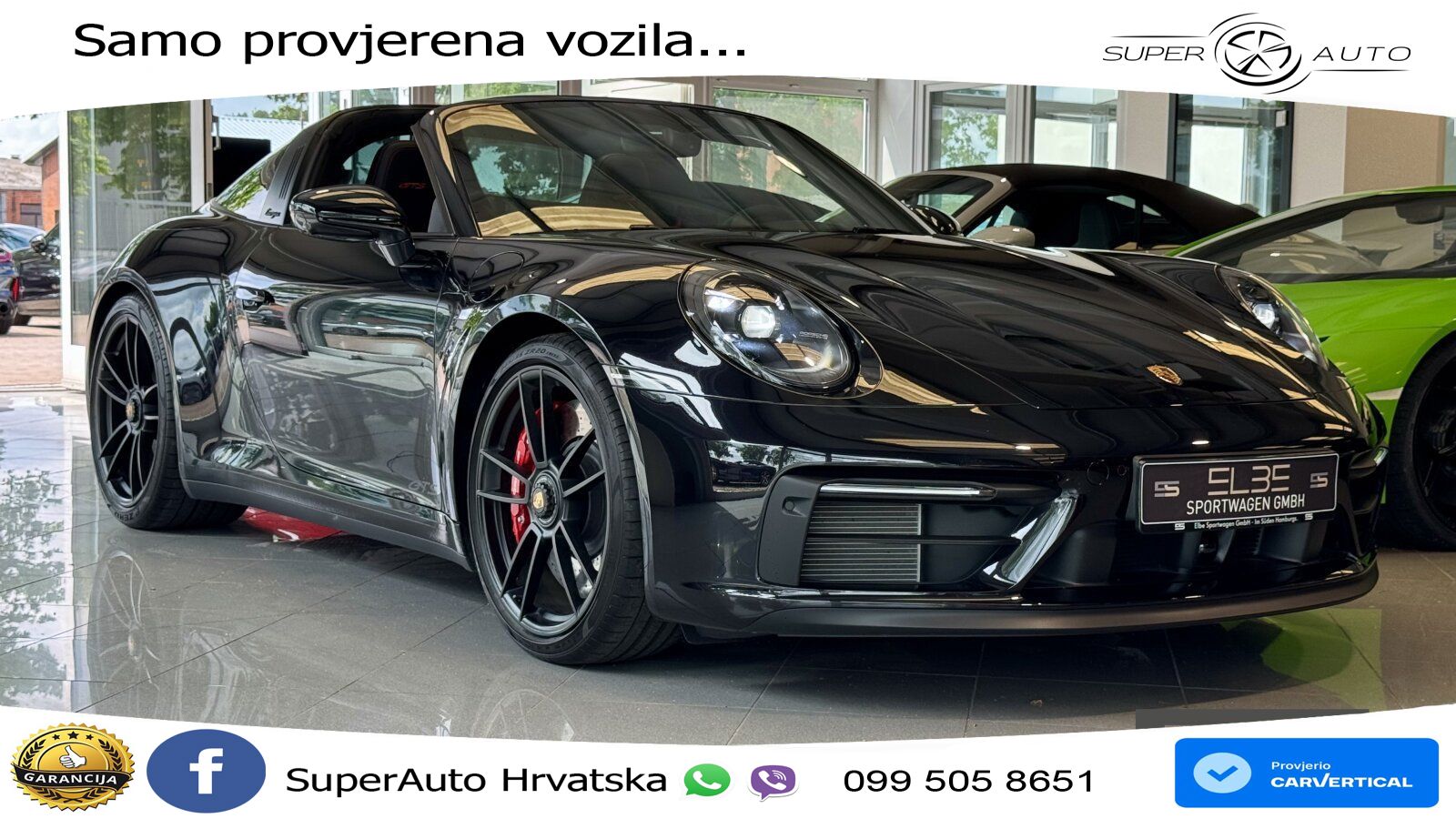 Porsche 911 Targa 4 GTS 3.0 (480 KS) PDK MATRIX+GR SJED+KAM
