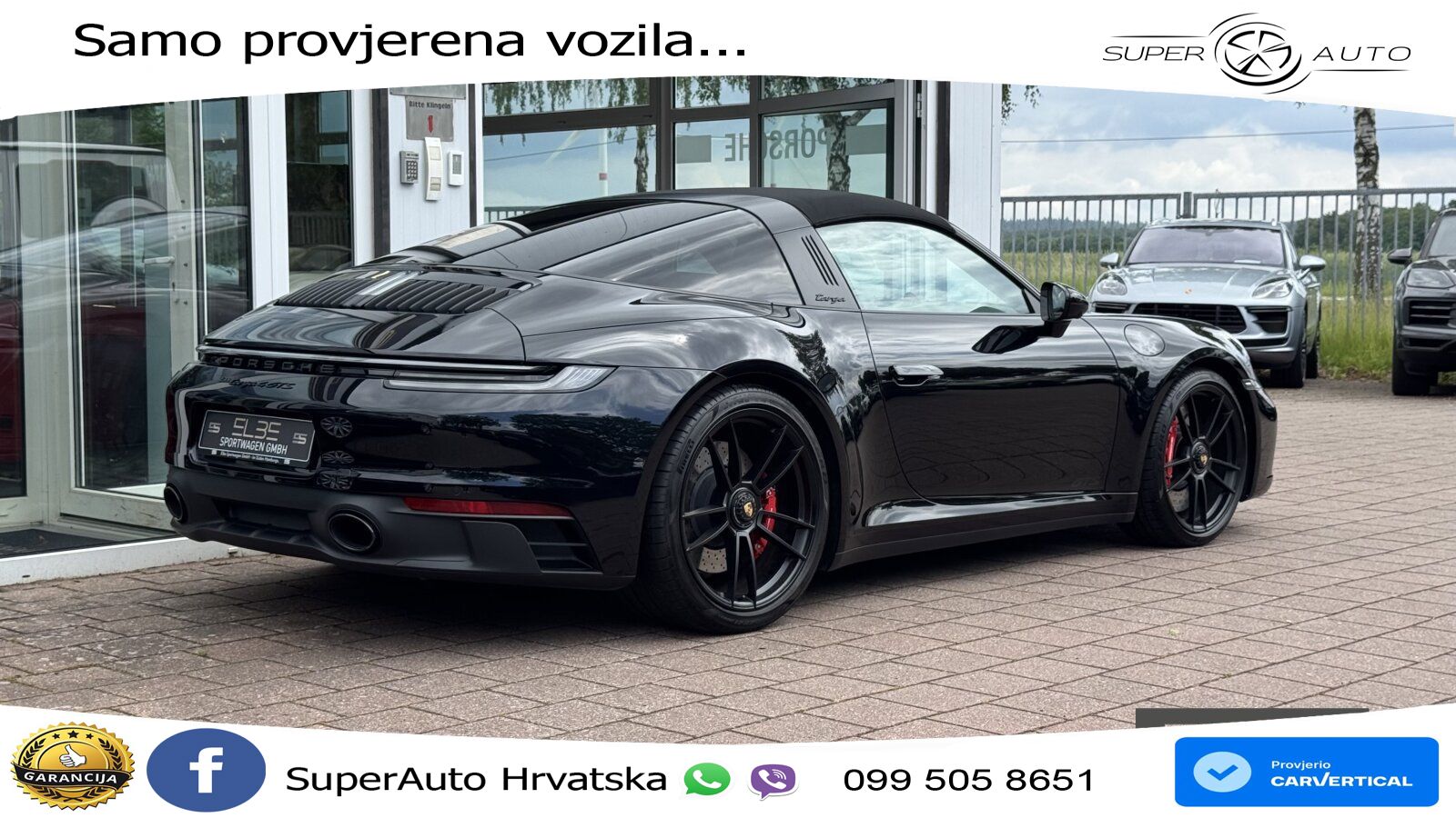 Porsche 911 Targa 4 GTS 3.0 (480 KS) PDK MATRIX+GR SJED+KAM