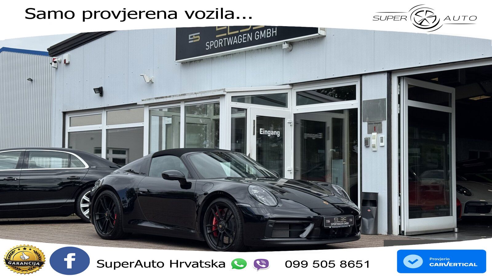Porsche 911 Targa 4 GTS 3.0 (480 KS) PDK MATRIX+GR SJED+KAM