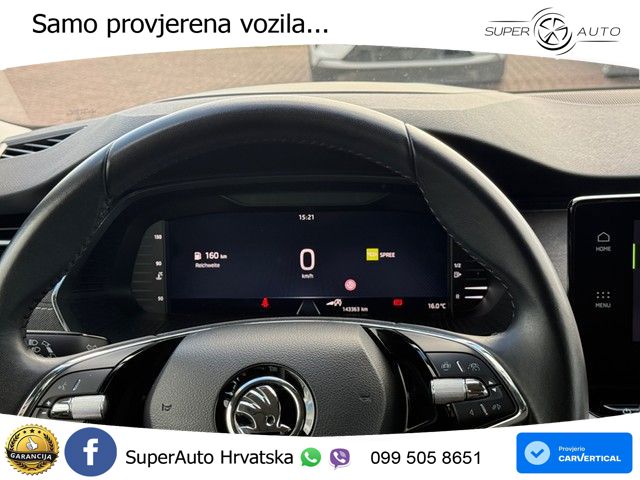 Škoda Octavia Combi 2.0 TDI (150 KS) LED+GR SJED+ACC
