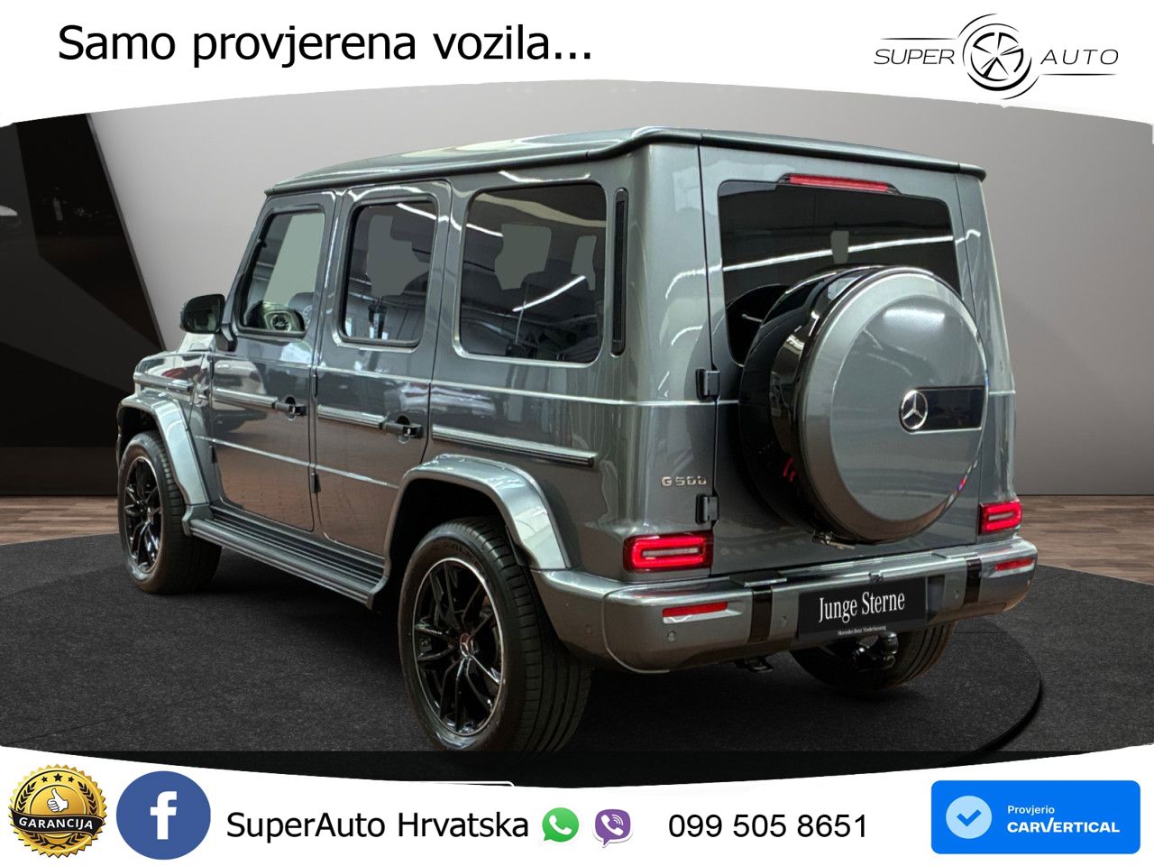 Mercedes G 500 Long (449 KS) 4MATIC 9G-TRONIC Exclusive LED+ACC