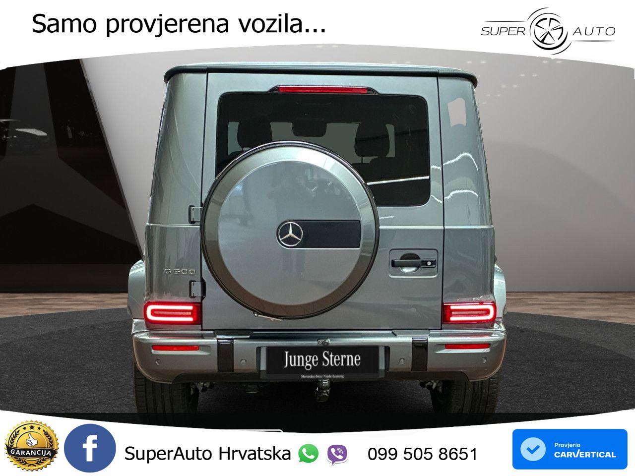 Mercedes G 500 Long (449 KS) 4MATIC 9G-TRONIC Exclusive LED+ACC