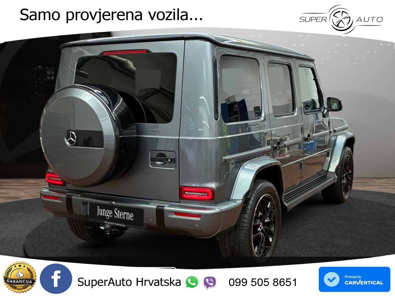 Mercedes G 500 Long (449 KS) 4MATIC 9G-TRONIC Exclusive LED+ACC