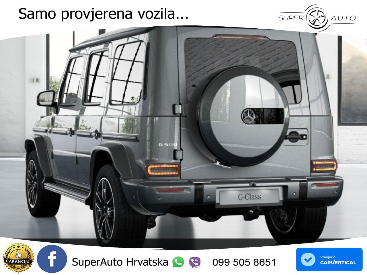 Mercedes G 500 Long (449 KS) 4MATIC 9G-TRONIC Exclusive LED+ACC