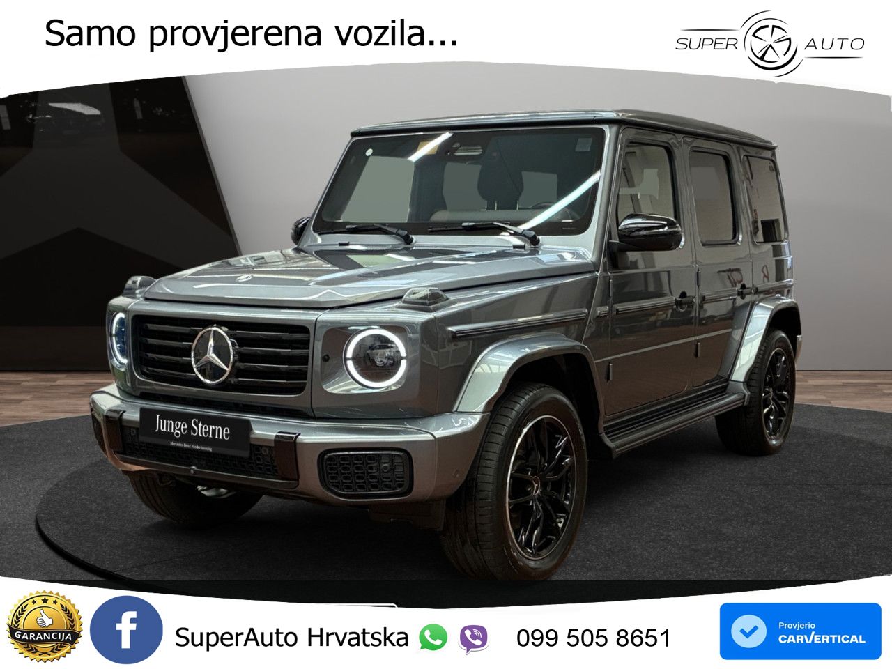 Mercedes G 500 Long (449 KS) 4MATIC 9G-TRONIC Exclusive LED+ACC