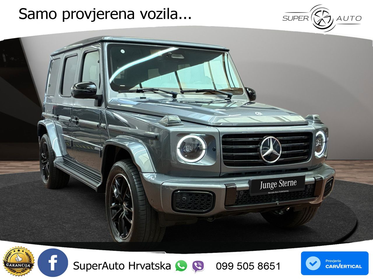 Mercedes G 500 Long (449 KS) 4MATIC 9G-TRONIC Exclusive LED+ACC