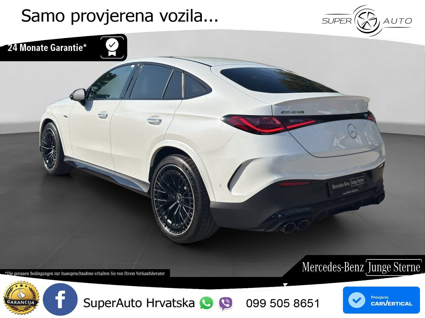 Mercedes GLC Coupe AMG GLC 43 (421 KS) 4MATIC AMG SPEEDSHIFT MCT 9G ACC+HEAD+4xGR SJED+360+PANO