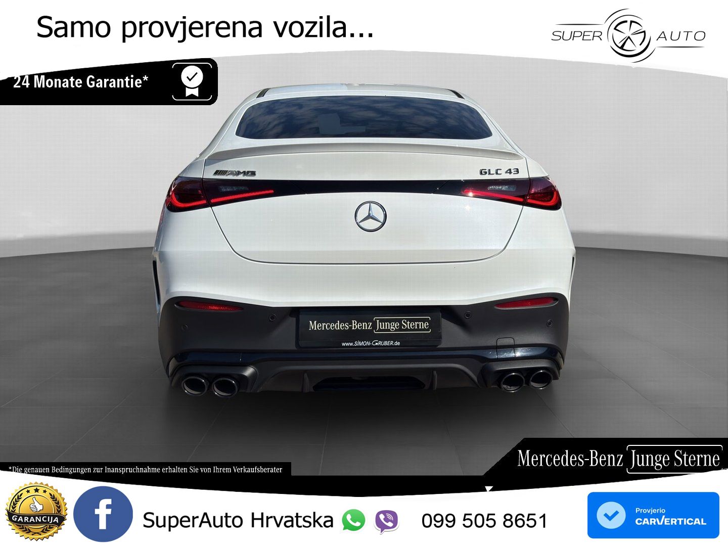 Mercedes GLC Coupe AMG GLC 43 (421 KS) 4MATIC AMG SPEEDSHIFT MCT 9G ACC+HEAD+4xGR SJED+360+PANO